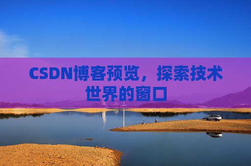 CSDN博客预览，探索技术世界的窗口